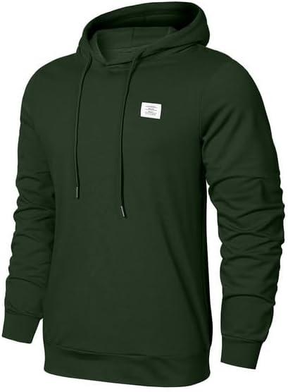 imageJMIERR Mens 2 Piece Outfits Hoodie Sweatshirt Tracksuit ampamp Joggers Sweatpants Sweatsuit SetB Green