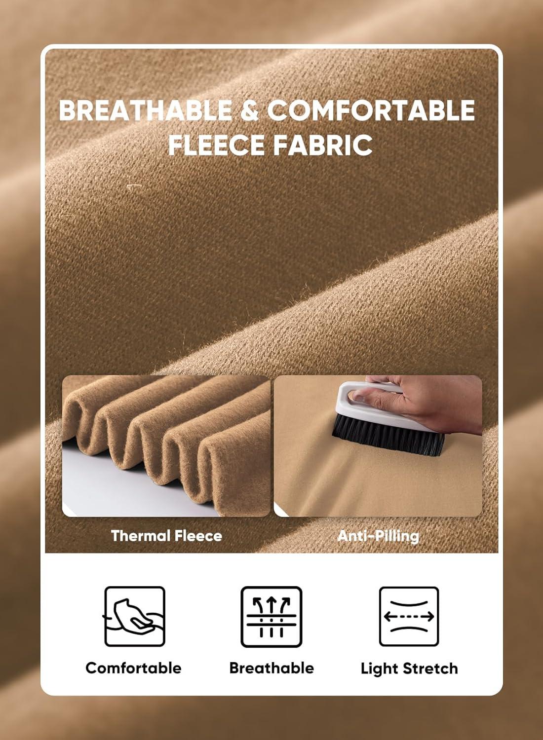 imageJMIERR Mens 2 Piece Outfits Hoodie Sweatshirt Tracksuit ampamp Joggers Sweatpants Sweatsuit SetBeige