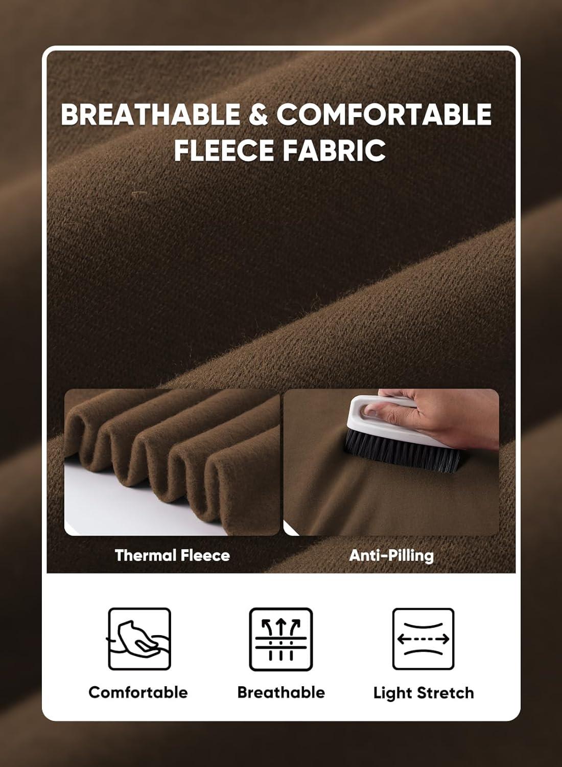 imageJMIERR Mens 2 Piece Outfits Hoodie Sweatshirt Tracksuit ampamp Joggers Sweatpants Sweatsuit SetCoffee