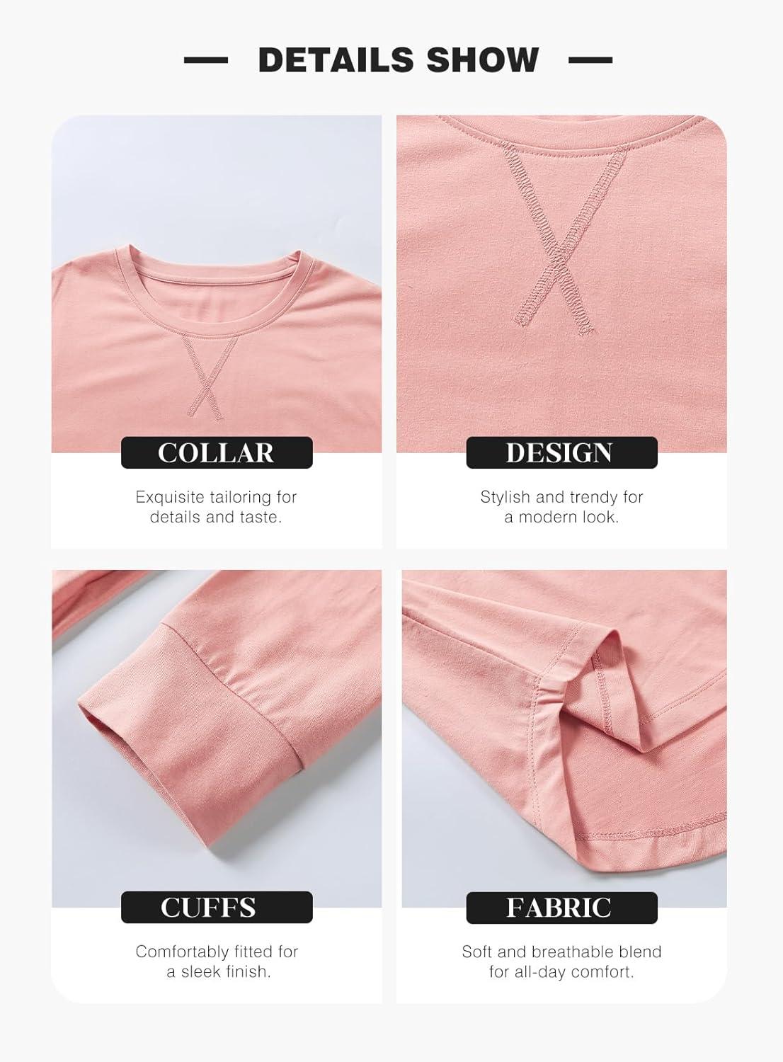 imageJMIERR Mens 3 Pack Cotton Hipster Hip Hop Longline Crewneck TShirtBblackWhiteLight Pink