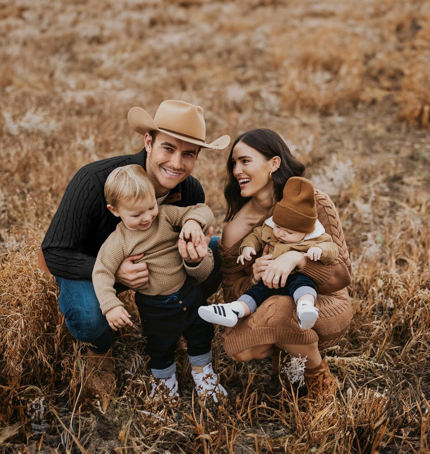 imageJMIERR Mens Cable Knit Pullover Sweater Casual Long Sleeve Stand Collar Button Knitted Sweaters0 Black