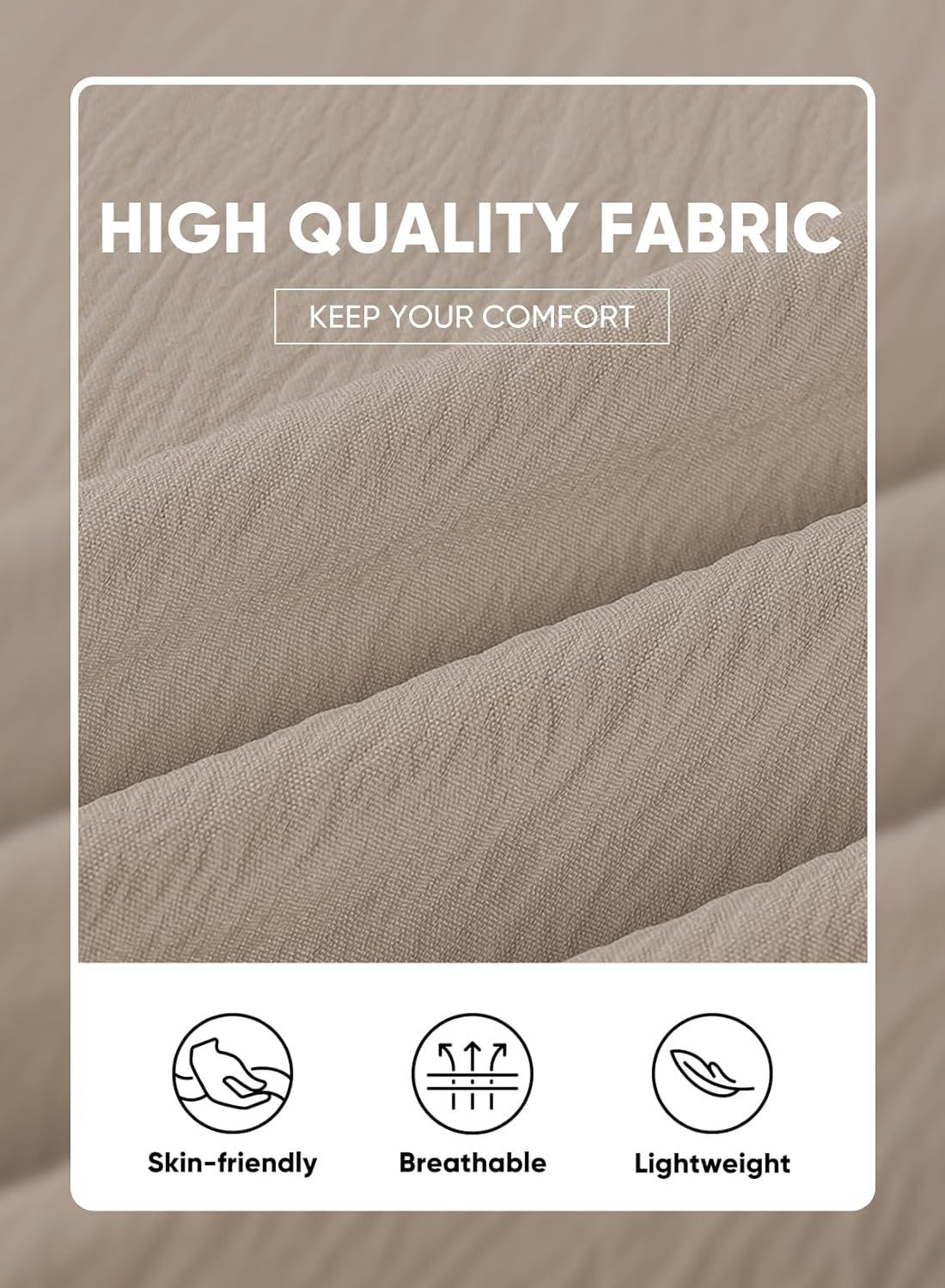 imageJMIERR Mens Casual Button Down Shirts Short Sleeve Textured Summer Beach Shirt Cuban Vacation Shirts with PocketSmoke Gray