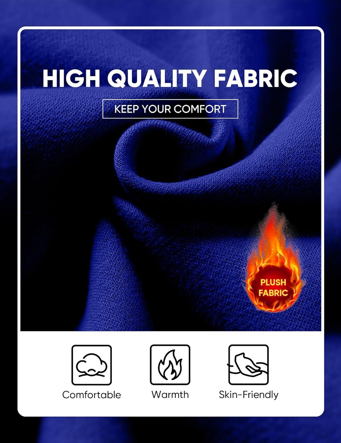 imageJMIERR Mens Casual Cotton Hooded Collar Drawstring Hoodies Pullover Sweatshirts Casual Long Sleeve ShirtsDark Blue