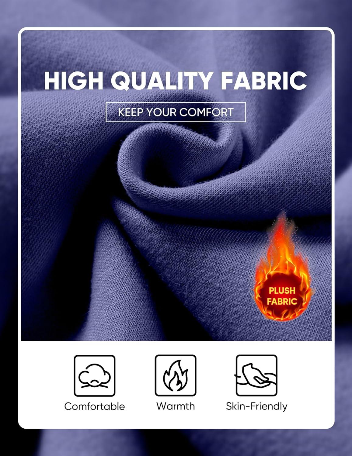 imageJMIERR Mens Casual Cotton Hooded Collar Drawstring Hoodies Pullover Sweatshirts Casual Long Sleeve ShirtsLilac