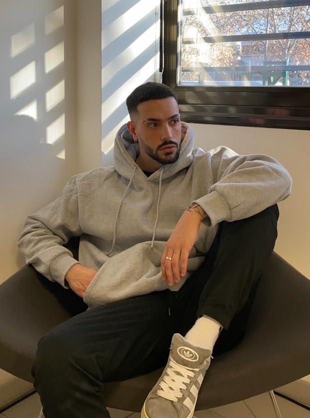 imageJMIERR Mens Casual Joggers Pants Cotton Drawstring Chino Cargo Pants Hiking Outdoor Twill Track Jogging Sweatpants PantsZ 2 Pack Black Dark Khaki