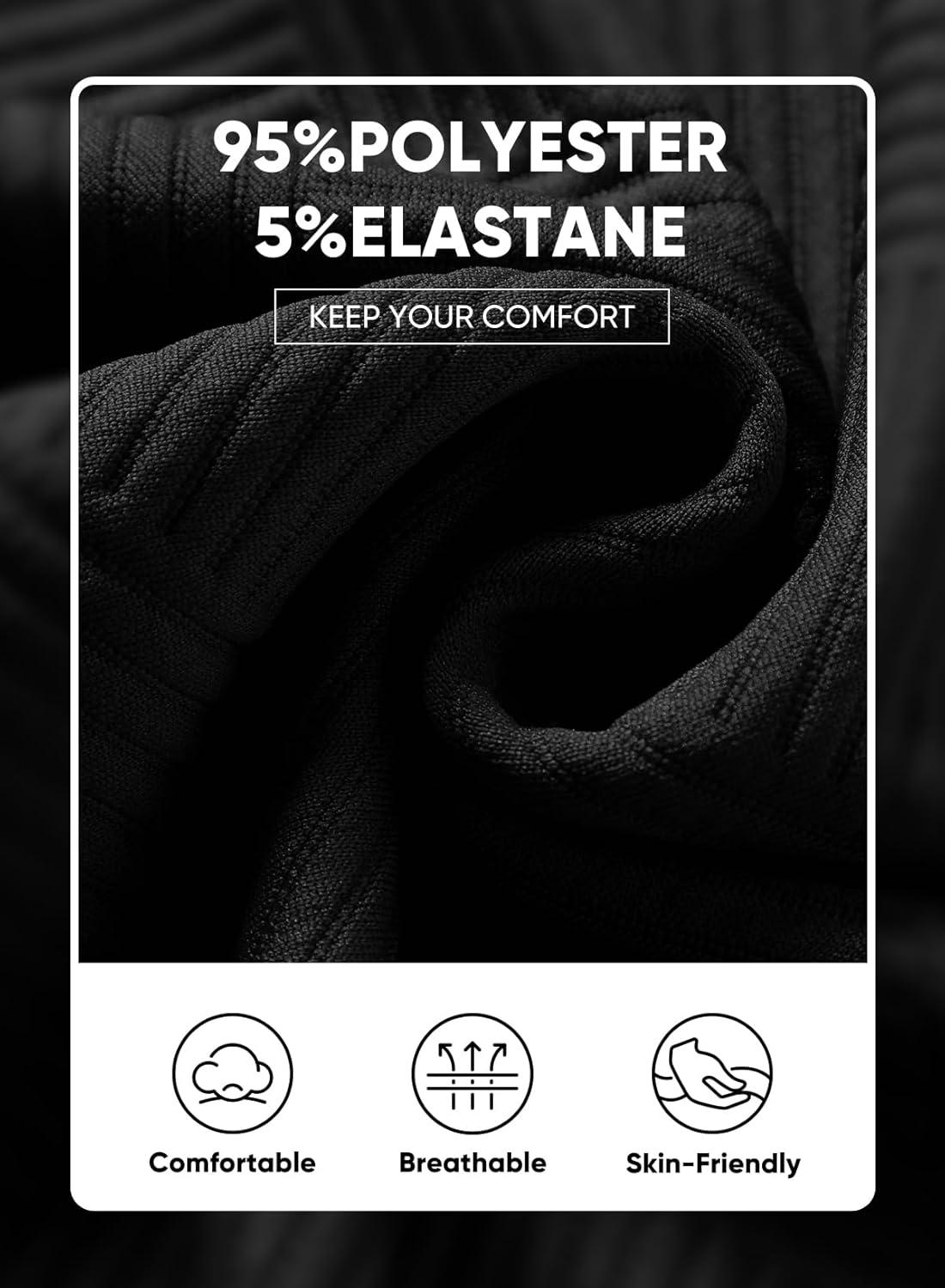 imageJMIERR Mens Casual Short Sleeve T Shirts and Shorts Summer Beach Vacation 2 Piece Outfit Lounge Workout SetsA Black