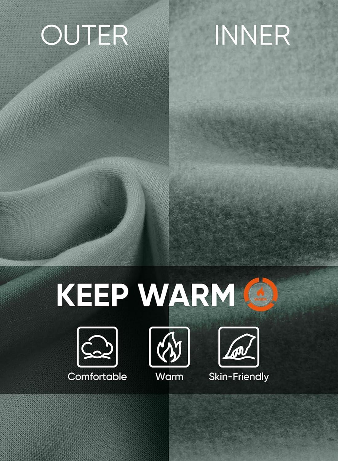 imageJMIERR Mens Fleece Quarter Zip Pullover Sweater Casual Cotton Fall Winter Family Outfit Warm Mock Neck with PocketsB Green 01