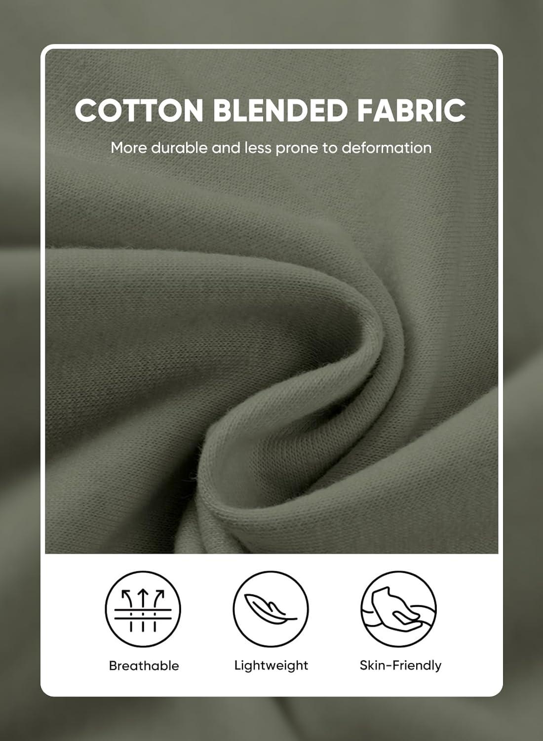 imageJMIERR Mens Gym Shorts Cotton 7quot Running Comfy Workout Shorts Zipper Pocket Sweat ShortsA Green