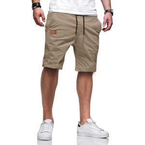 JMIERR Mens Casual Shorts – Cotton Drawstring Summer Beach Stretch Twill Chino Golf Shorts(S Sage Green)
