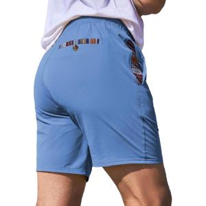 JMIERR Men’s Casual Shorts 5″/ 7″ Drawstring Summer Quick Dry Beach Stretch Waist Athletic Gym Short(5″ B-sky Blue)