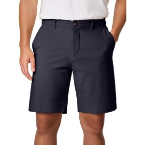 JMIERR Men’s Chino Shorts Casual Summer 9″ Inch Stretch Moisture-Wicking Golf Dress Short with Zipper Pocket(9″ Carbon Grey)