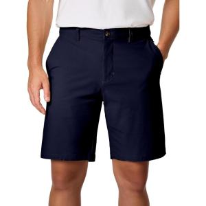 JMIERR Men’s Chino Shorts Casual Summer 9″ Inch Stretch Moisture-Wicking Golf Dress Short with Zipper Pocket(9″ Navy Blue)