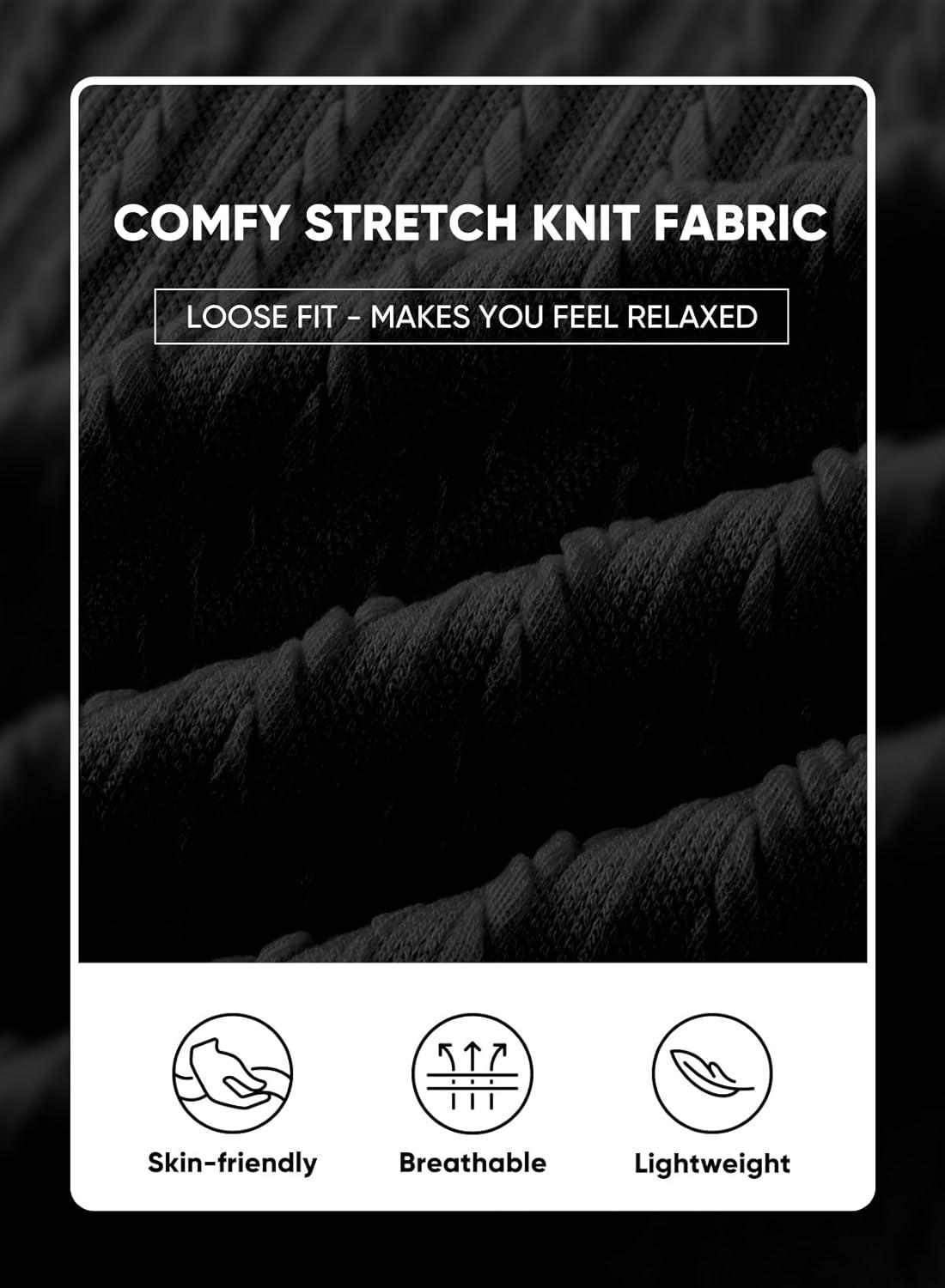 imageJMIERR Mens Casual Polo Shirt Summer Short Sleeve Vacation Button Beach Knit Stretchy Golf ShirtsLong Sleeve Black