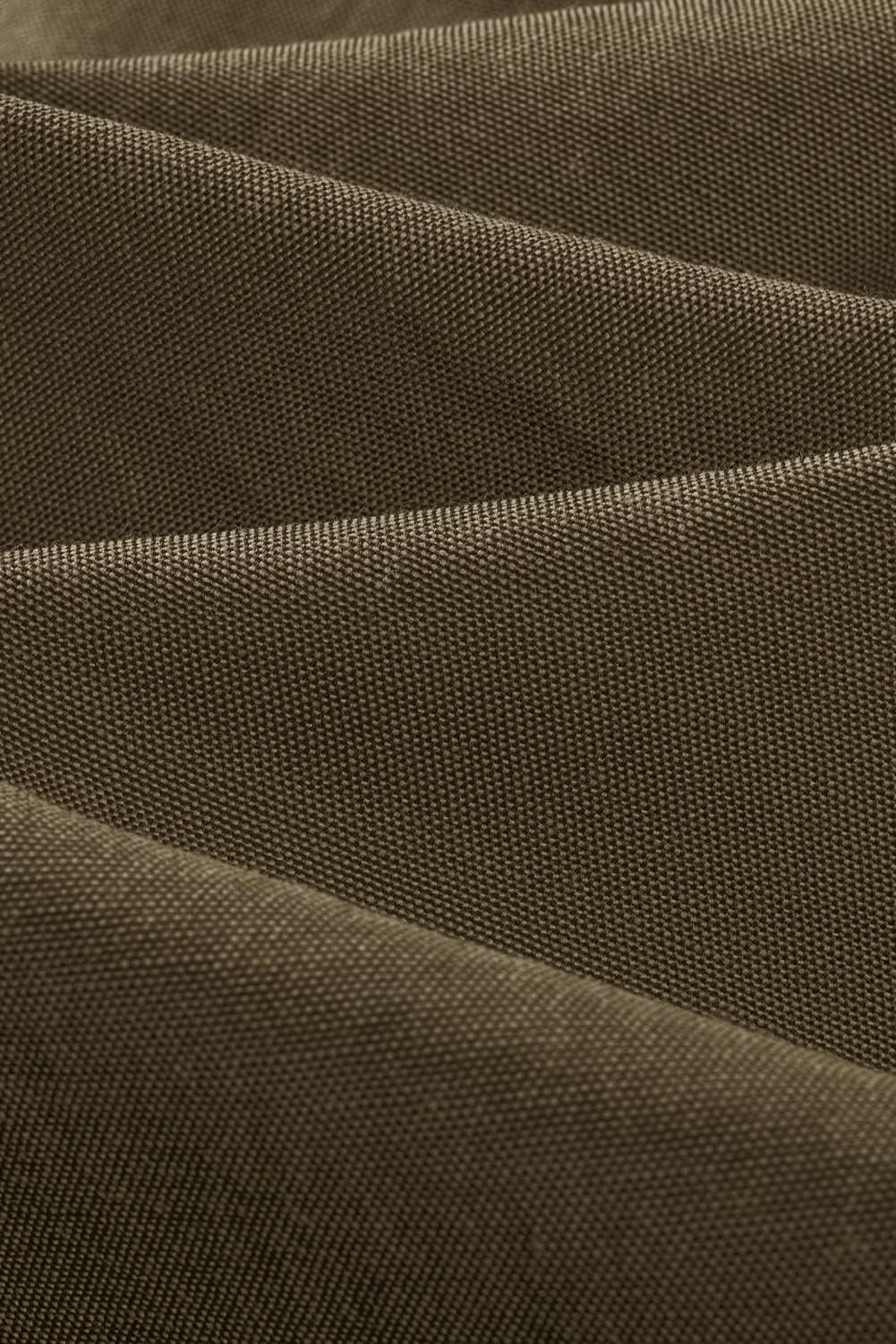 imageJMIERR Mens Casual Stylish Short Sleeve ButtonUp Striped Dress Shirts Cotton Beach ShirtBrown