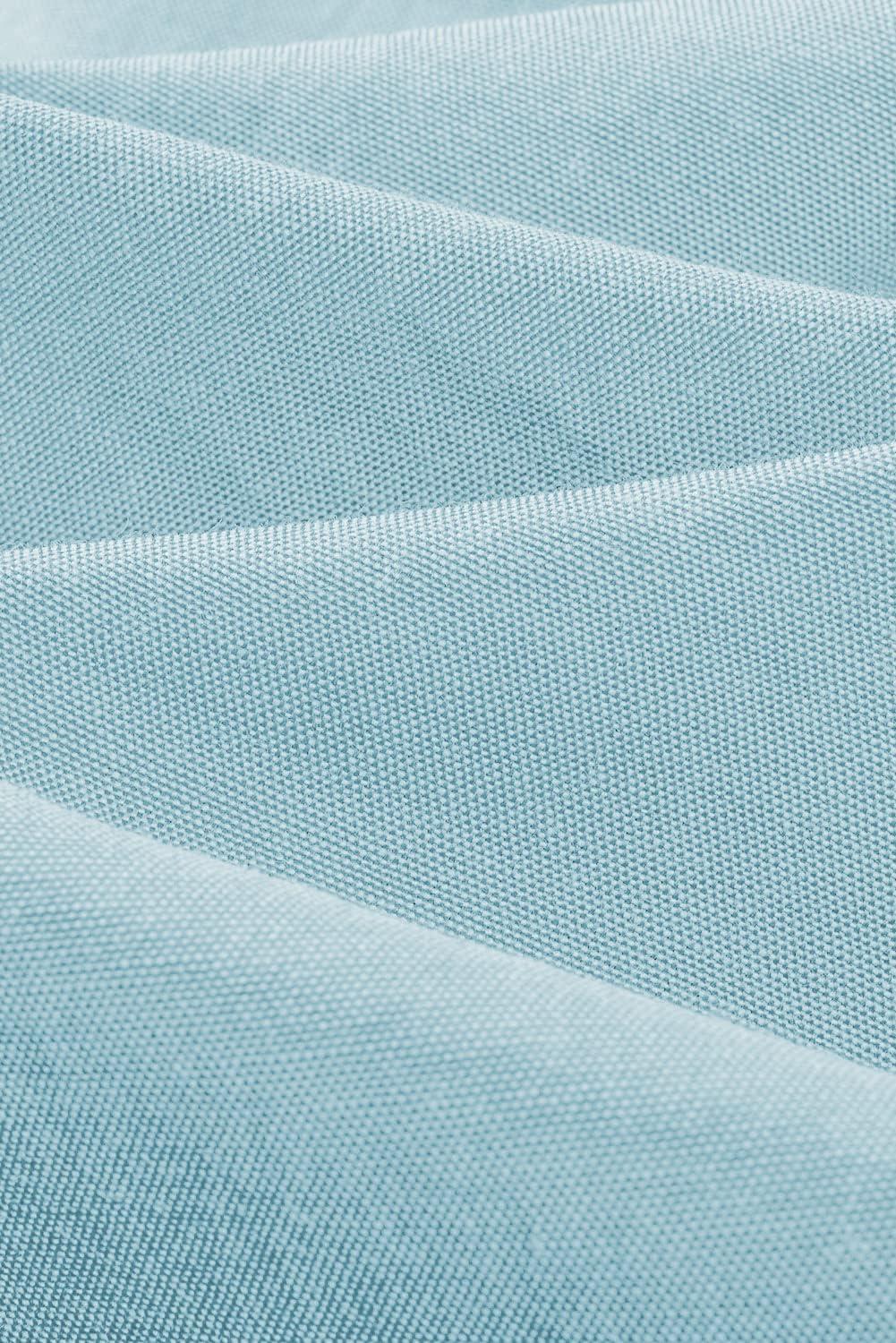 imageJMIERR Mens Casual Stylish Short Sleeve ButtonUp Striped Dress Shirts Cotton Beach ShirtLight Blue