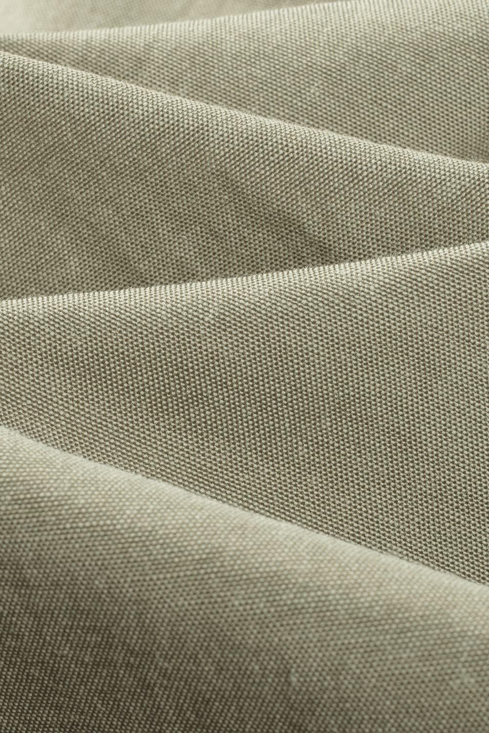 imageJMIERR Mens Casual Stylish Short Sleeve ButtonUp Striped Dress Shirts Cotton Beach ShirtOlive Green