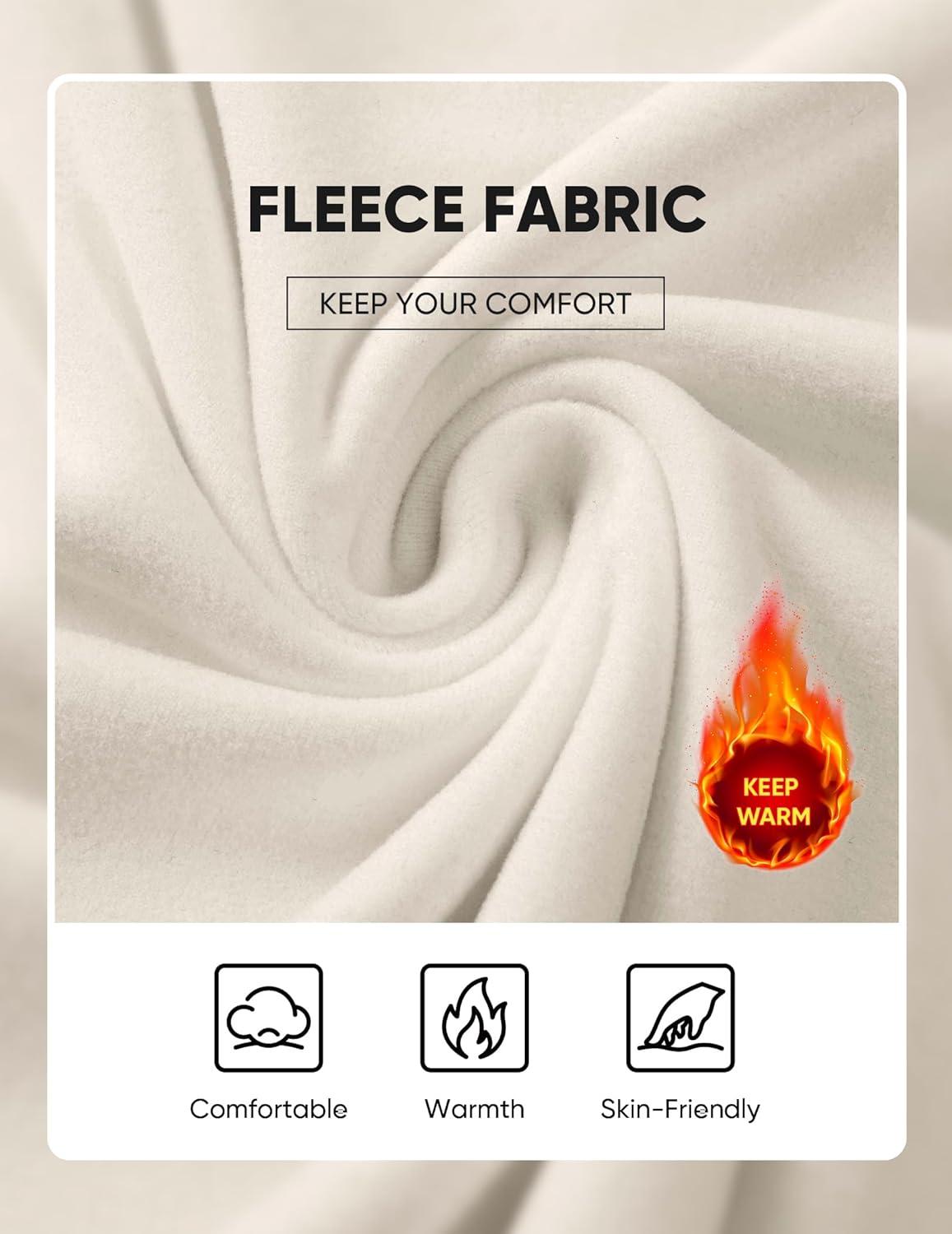 imageJMIERR Mens Fashion Hoodies Fleece Long Sleeve Athletic Sweatshirt Pullover T ShirtsBeige