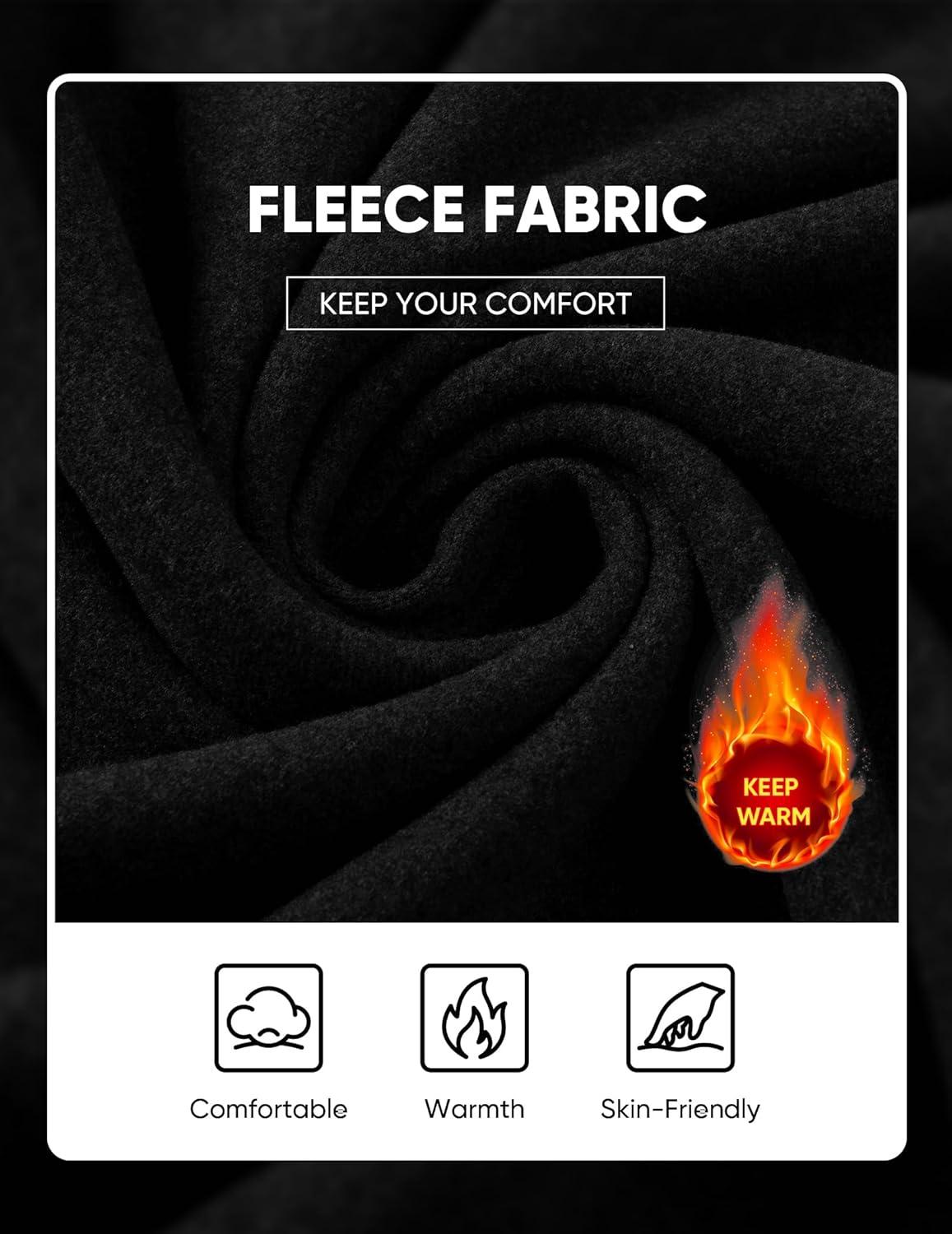 imageJMIERR Mens Fashion Hoodies Fleece Long Sleeve Athletic Sweatshirt Pullover T ShirtsBlack