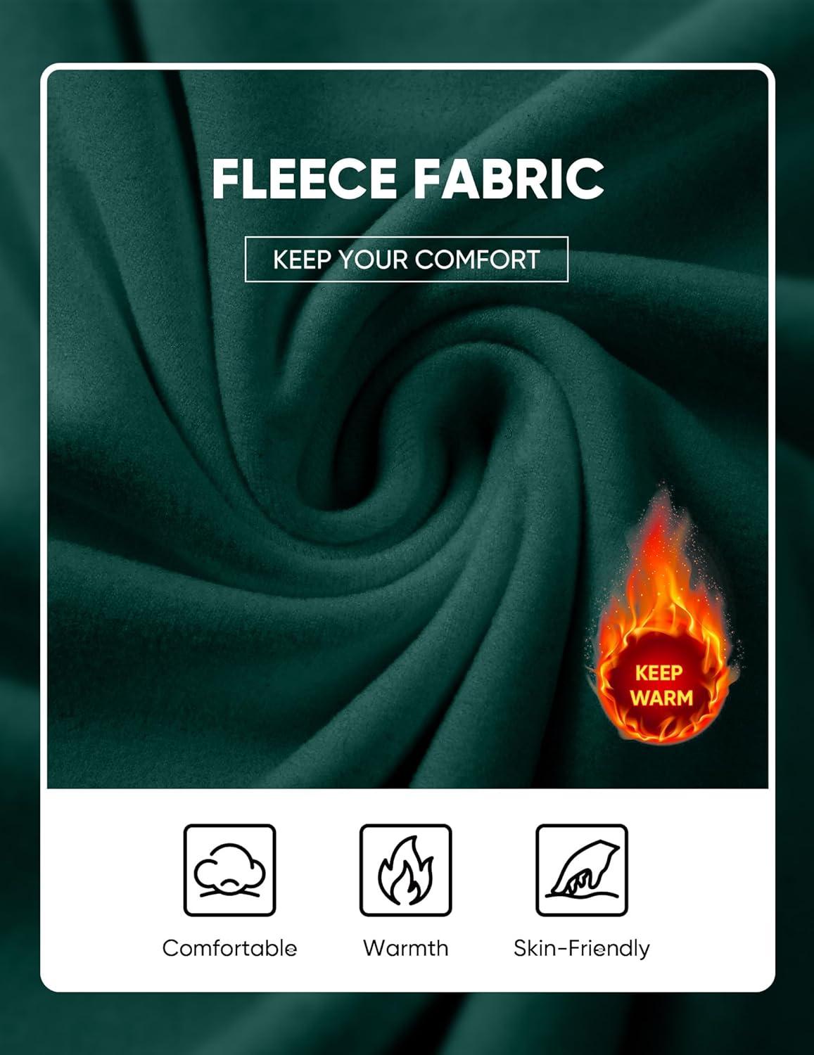 imageJMIERR Mens Fashion Hoodies Fleece Long Sleeve Athletic Sweatshirt Pullover T ShirtsDark Green