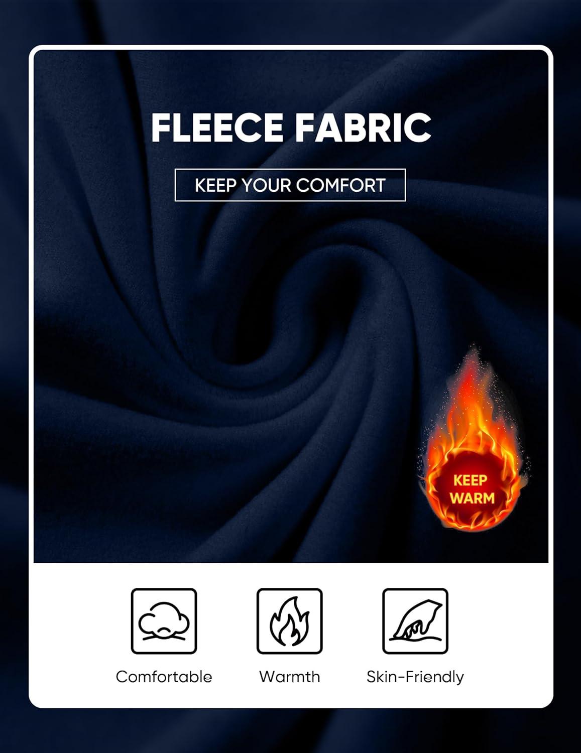 imageJMIERR Mens Fashion Hoodies Fleece Long Sleeve Athletic Sweatshirt Pullover T ShirtsNavy Blue