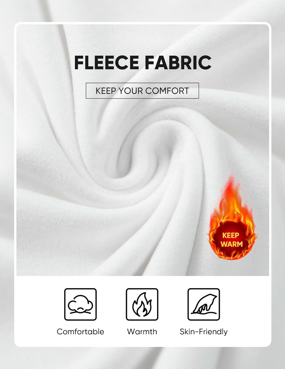 imageJMIERR Mens Fashion Hoodies Fleece Long Sleeve Athletic Sweatshirt Pullover T ShirtsWhite