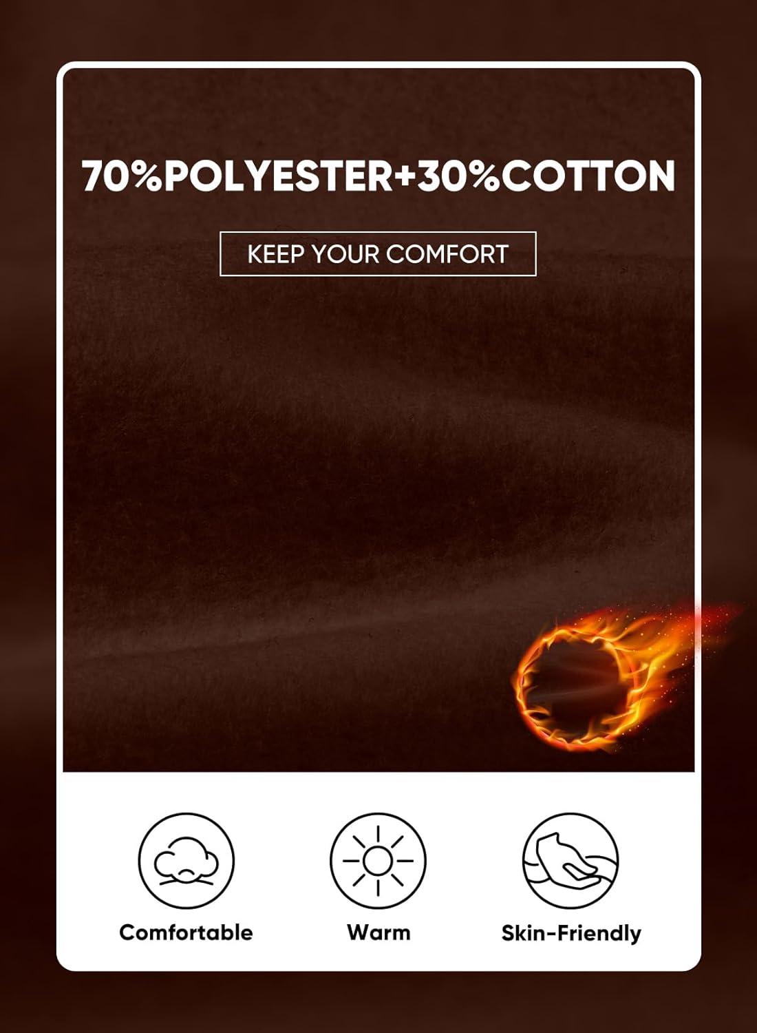 imageJMIERR Mens Full Zip Casual Cotton Hooded Fleece Drawstring Hoodies Pullover Sweatshirts Casual Long Sleeve ShirtsCoffee