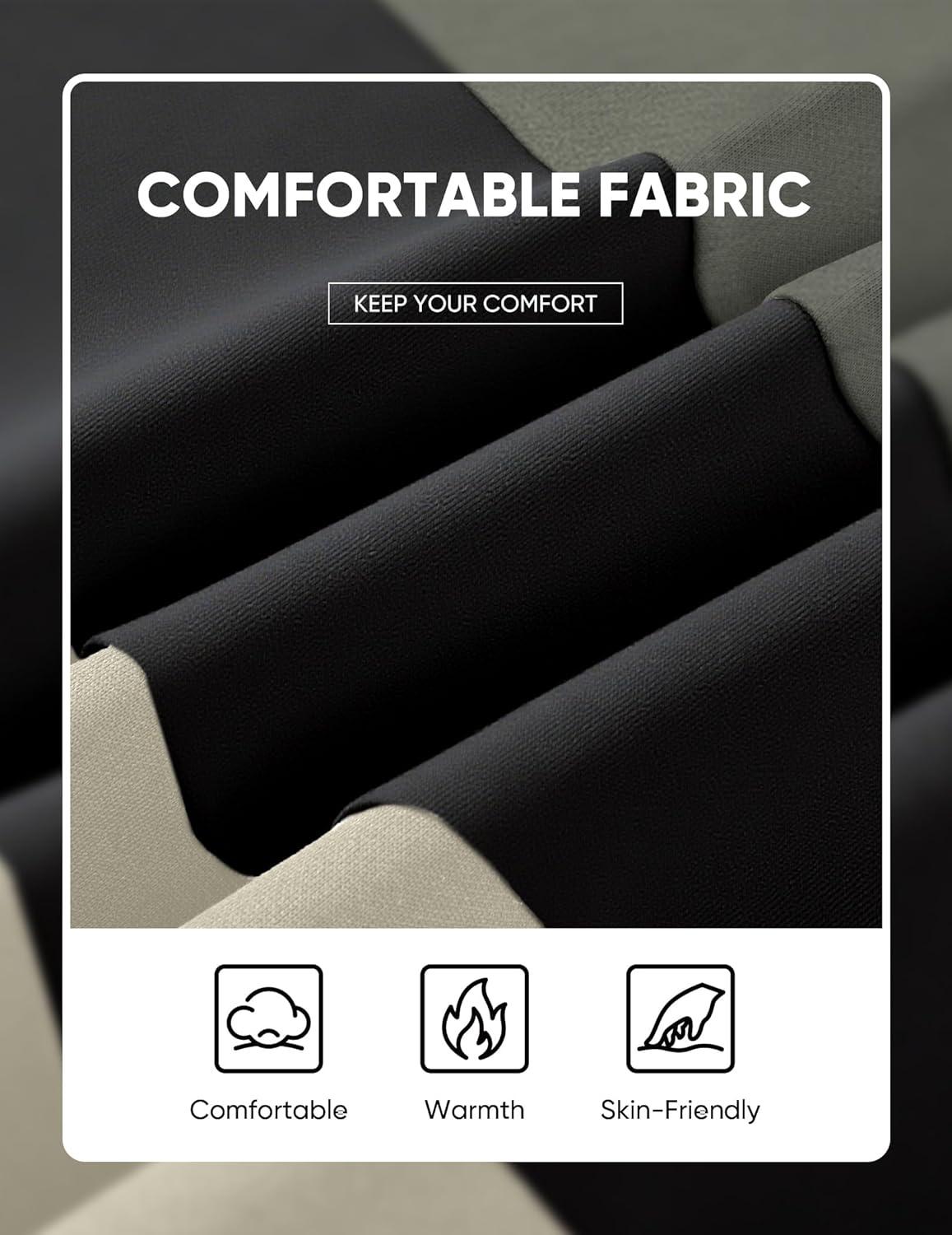 imageJMIERR Mens Hoodie Tracksuit 2 Pieces Set Novelty Color Block Pullover Fleece Hoodies Long Sleeve Casual SweatshirtLaurel Green