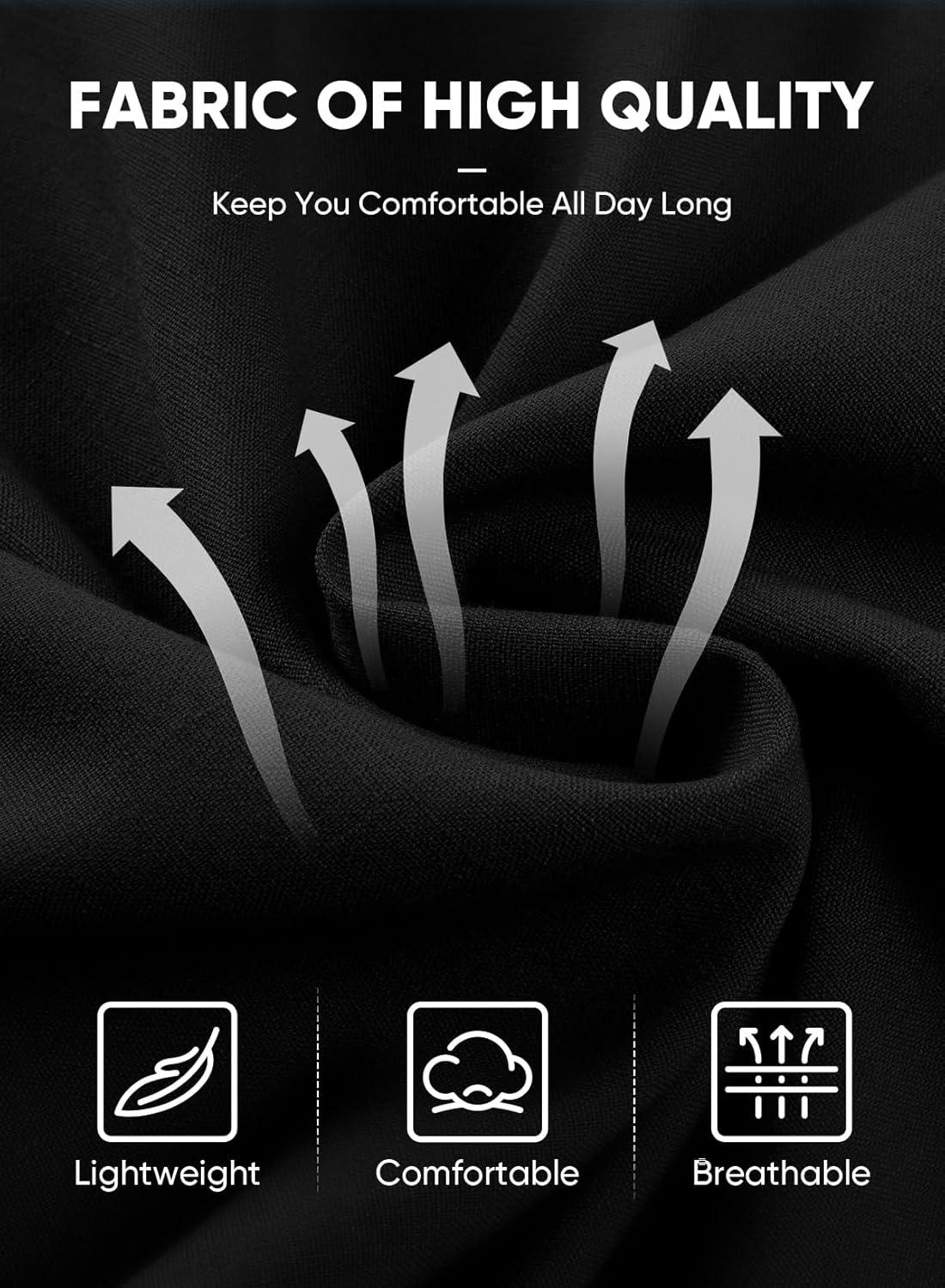 imageJMIERR Mens Linen Shirts Short Sleeve Summer Button Down Casual Beach Hawaiian Shirt with PocketBlack