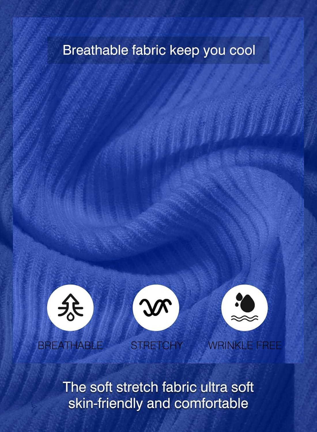 imageJMIERR Mens Muscle Slim Henley Shirts Crewneck Longline TShirt Gym Workout Athletic Shirt Tees with ButtonA Blue2