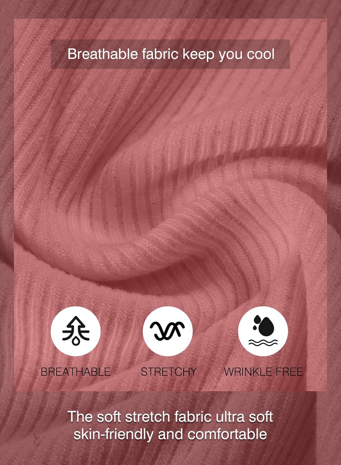 imageJMIERR Mens Muscle Slim Henley Shirts Crewneck Longline TShirt Gym Workout Athletic Shirt Tees with ButtonA Pink