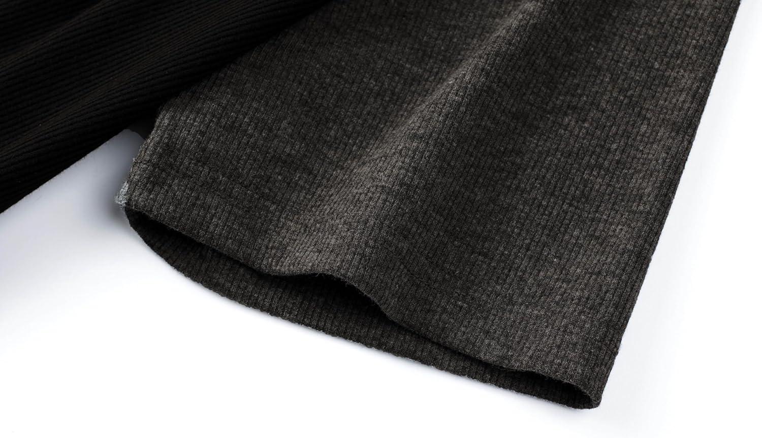 imageJMIERR Mens Muscle Slim Henley Shirts Crewneck Longline TShirt Gym Workout Athletic Shirt Tees with ButtonT Black Grey