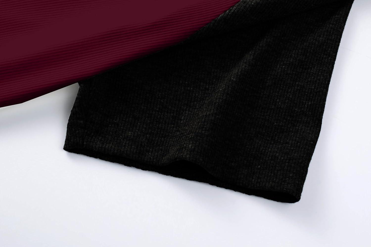 imageJMIERR Mens Muscle Slim Henley Shirts Crewneck Longline TShirt Gym Workout Athletic Shirt Tees with ButtonT Red Black