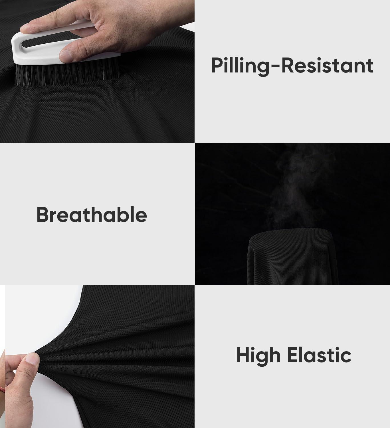 imageJMIERR Mens Quarter Zip Shirt Casual Quick Dry Moisture Wicking Long Sleeve Ribbed Athletic Workout Pullover TeeA Black