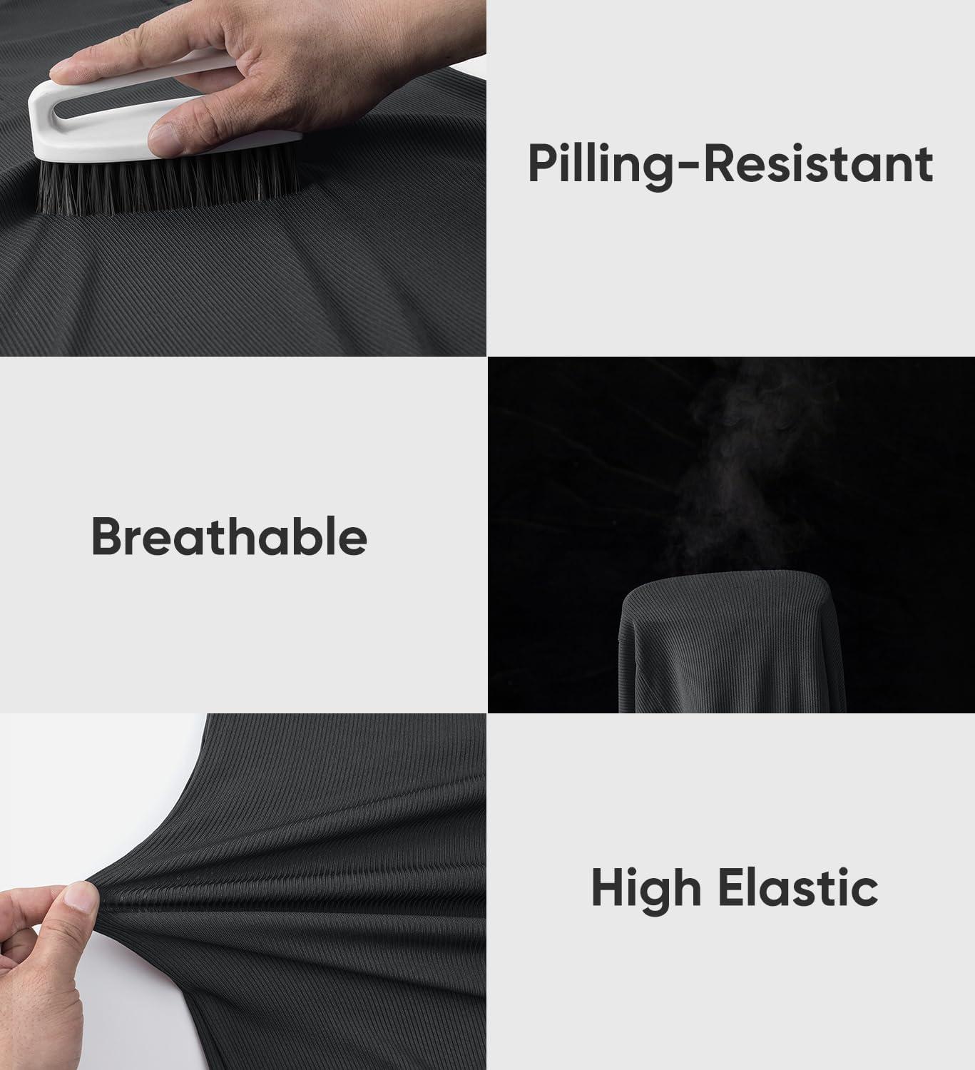 imageJMIERR Mens Quarter Zip Shirt Casual Quick Dry Moisture Wicking Long Sleeve Ribbed Athletic Workout Pullover TeeA Carbon Grey