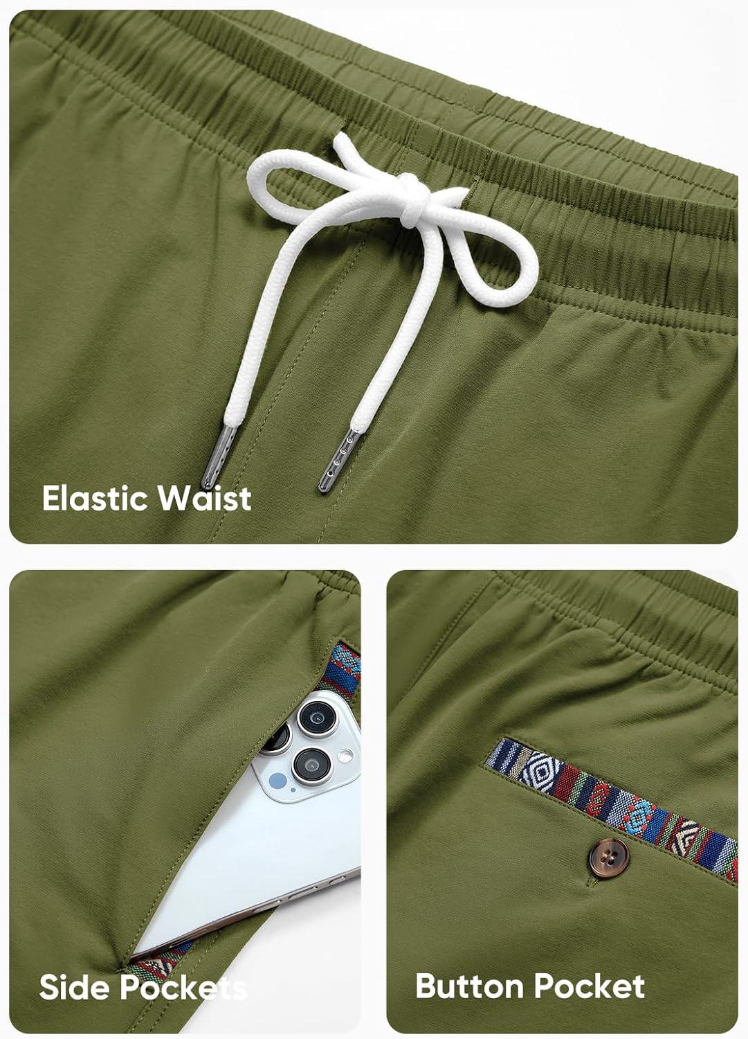 imageJMIERR mens Soft7 Earmy Green