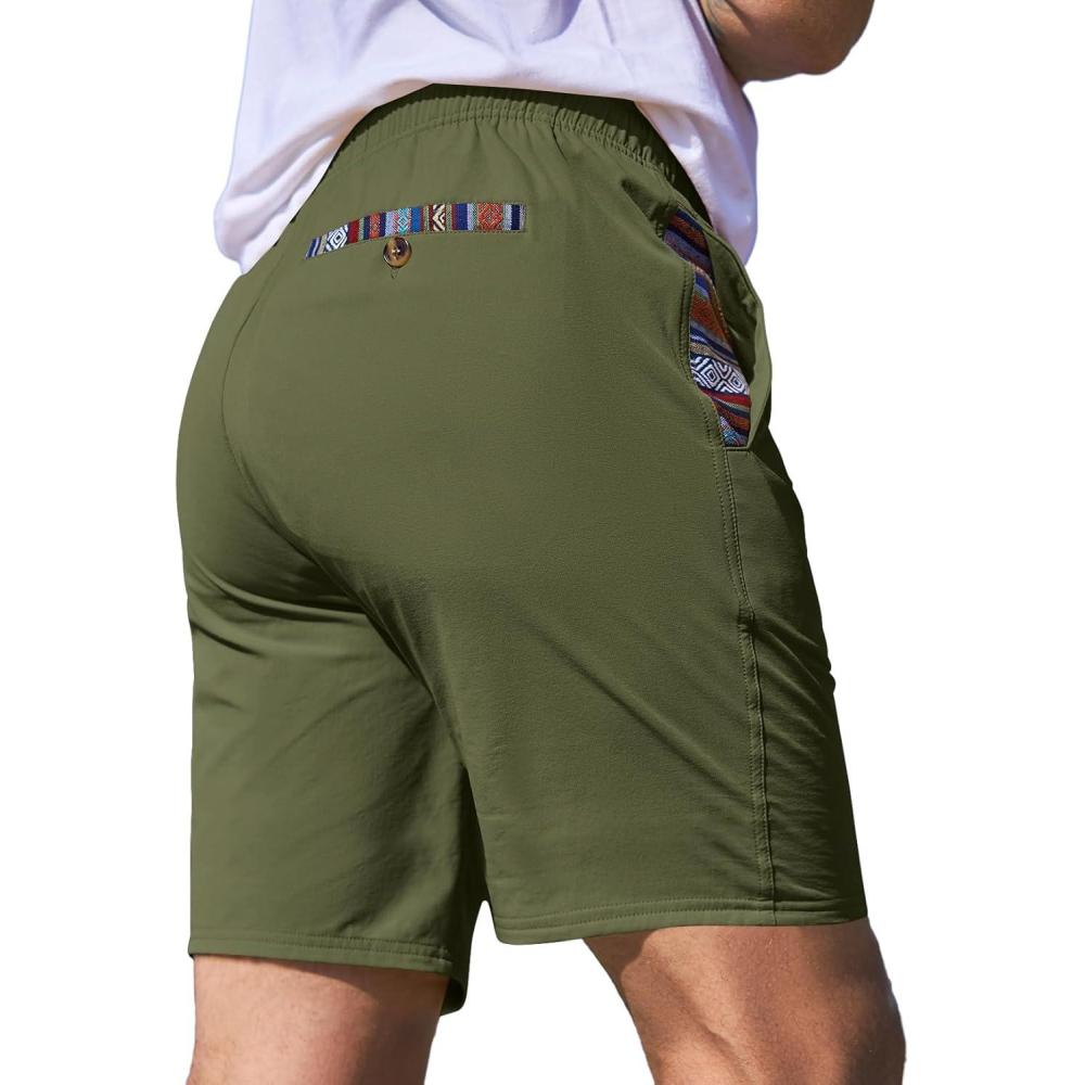 imageJMIERR mens Soft7 Earmy Green