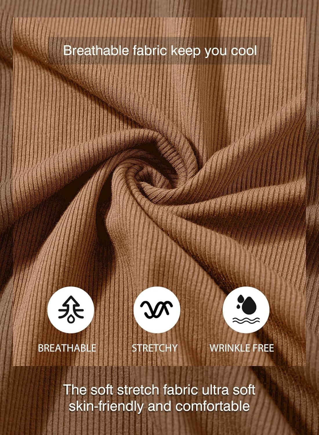 imageJMIERR Mens Muscle Slim T Shirts Texture V Neck Longline Henley Gym Workout Athletic Tee ShirtA Brown