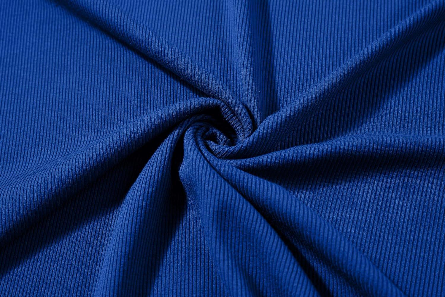 imageJMIERR Mens Muscle Slim T Shirts Texture V Neck Longline Henley Gym Workout Athletic Tee ShirtB Blue 2